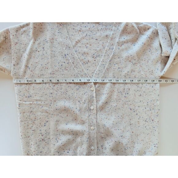 NWT Revolve One Gray Day Sloan 100% Cashmere Cardigan in Red & Blue Speckle Sz S - Picture 10 of 11